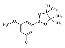 2-(3-Chloro-5-methoxyphenyl)-4,4,5,5-tetramethyl-1,3,2-dioxaborolane