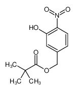 3-羟基-4-硝基苄基三甲基乙酸盐
