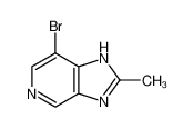 7-溴-2-甲基咪唑并[4，5-c]吡啶
