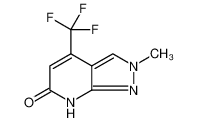 2-甲基-4-(三氟甲基)-2H-吡唑并[3，4-b]吡啶-6-醇