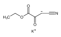 1-氰基-3-乙氧基-2，3-二氧代丙-1-酮钾盐