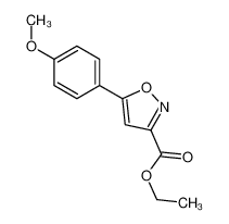 5-(4-甲氧基苯基)异噁唑-3-羧酸乙酯