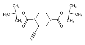 2-氰基哌嗪-1,4-二甲酸二叔丁酯