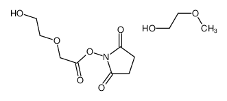 甲氧基聚乙二醇 5,000 乙酸 N-琥珀酰亚胺基酯