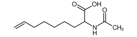2-乙酰氨基壬-8-烯酸