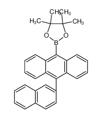 4,4,5,5-四甲基-2-[10-(2-萘基)蒽-9-基]-1,3,2-二氧杂环戊硼烷