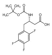 (S)-3-(Boc-氨基)-4-(2,4,5-三氟苯基)丁酸