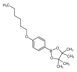 4-己氧基苯硼酸频呢醇酯
