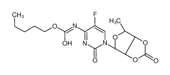 (5-氟-1-((3aR,4R,6R,6aR)-6-甲基-2-氧代四氢呋喃并[3,4-d][1,3]二氧戊环-4-基)-2-氧代-1,2-二氢嘧啶-4-基)氨基甲酸戊酯