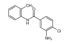 3-氨基-4-氯-N-(邻甲苯基)苯甲酰胺