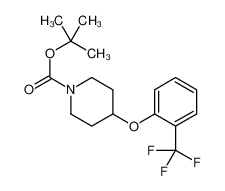 N-叔丁氧羰基-4-(2-三氟甲基苯氧基)哌啶