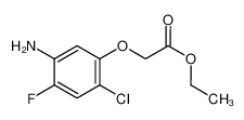 Ethyl 2-(5-aMino-2-chloro-4-fluorophenoxy)acetate