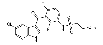 N-[3-[(5-氯-1H-吡咯并[2,3-b]吡啶-3-基)羰基]-2,4-二氟苯基]-1-丙磺酰胺