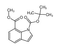 1-叔丁基 7-甲基 1H-吲哚-1,7-二羧酸酯