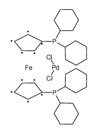 1,1''-双(二-环己基膦基)二茂铁二氯化钯
