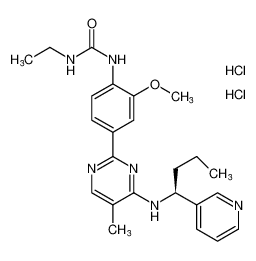 Lexibulin dihydrochloride (CYT-997 dihydrochloride)