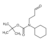 3-环己基-(N-BOC)-氨基丙醛