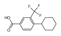 4-环己基-3-(三氟甲基)苯甲酸