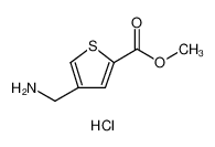 4-(氨基甲基)噻吩-2-甲酸甲酯盐酸盐