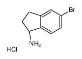(S)-5-溴-2，3-二氢-1H-茚-1-胺盐酸盐