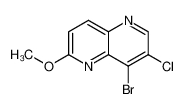 8-溴-7-氯-2-甲氧基-1，5-萘啶