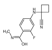 4-((1-氰基环丁基)氨基)-2-氟-N-甲基苯甲酰胺
