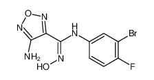 4-氨基-N-(3-溴-4-氟苯基)-N'-羟基-1,2,5-恶二唑-3-甲脒