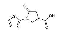 5-氧代-1-(2-噻唑基)-3-吡咯烷甲酸