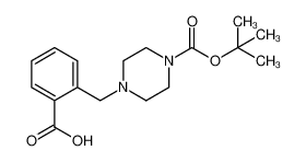 1-Boc-4-(2-羧基苄基)哌嗪