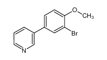 3-(3-溴-4-甲氧基苯基)吡啶