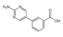 3-(2-氨基嘧啶-5-基)苯甲酸