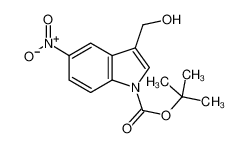 1-Boc-3-羟甲基-5-硝基吲哚