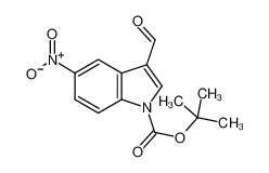 1-Boc-3-甲酰基-5-硝基吲哚