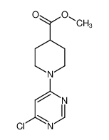 1-(6-氯嘧啶-4-基)哌啶-4-羧酸甲酯