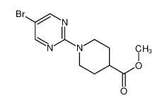 1-(5-溴嘧啶-2-基)哌啶-4-羧酸甲酯