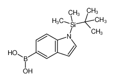 (1-(叔丁基二甲基硅烷基)-1H-吲哚-5-基)硼酸