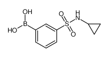 (3-(N-环丙基氨磺酰)苯基)硼酸