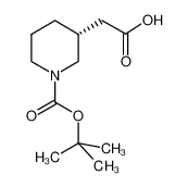 (R)-(1-Boc-哌啶-3-基)乙酸