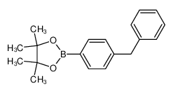 2-(4-苄基苯基)-4，4，5，5-四甲基-1，3，2-二氧硼杂环戊烷