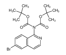 (6-溴异喹啉-1-基)亚氨基二羧酸二叔丁酯