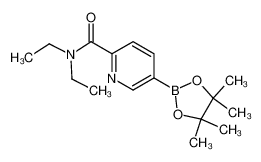 N,N-二乙基-5-(4,4,5,5-四甲基-1,3,2-二氧硼杂环戊烷-2-基)吡啶-2-甲酰胺