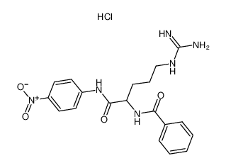 N-α-苯甲酰-DL-精氨酰-4-硝基苯胺 盐酸盐