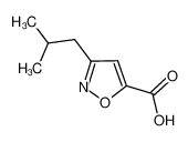 3-异丁基异恶唑-5-羧酸