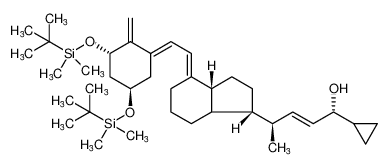 (1R，4R，E)-4-((1R，3aS，7aR，E)-4-((E)-2-((3S，5R)-3，5-双((叔丁基二甲基硅烷基)氧基)-2-亚甲基环亚己基)亚乙基)-7a-甲基八氢-1H-茚-1-基)-1-环丙基戊-2-烯-1-醇