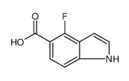 4-氟-1H-吲哚-5-羧酸