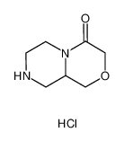 1，6，7，8，9，9a-hexahydropyrazino[2，1-c][1，4]oxazin-4-one hydrochloride