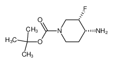 (3S,4R)-4-氨基-3-氟哌啶-1-羧酸叔丁酯