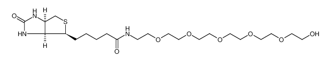 (3aS,4S,6aR)-六氢-N-(17-羟基-3,6,9,12,15-五氧杂十七烷-1-基)-2-氧代-1H-噻吩并[3,4-d]咪唑-4-戊酰胺