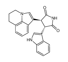 (3S，4S)-3-(5，6-二氢-4H-吡咯并[3，2，1-ij]喹啉-1-基)-4-(1H-吲哚