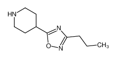 4-(3-丙基-1，2，4氧杂二唑-5-基)哌啶